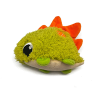 Jouets en peluche dinosaures doux et moelleux à mâcher et qui couinent pour animaux de compagnie – Vente en gros