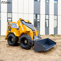 Nouvelle Chargeuse Compacte à Direction Coulissante en Promotion, Modèle 4x4 pour l'Agriculture