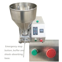 Nouvelle machine à injecter de la confiture entièrement automatique 220V pour le dépose et l'injection de gâteaux, pour le remplissage du cœur du pain
