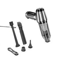 Aspirateur sans fil rechargeable multifonctionnel pour voiture, souffleur et aspirateur domestique portatif pour l'extraction de poussière