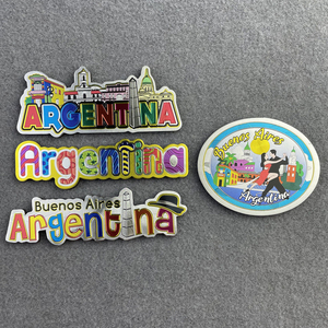 Imanes de nevera 3D personalizados de Grecia y México <span class=keywords><strong>2022</strong></span>, recuerdos turísticos magnéticos para puerta de refrigerador - Product Image 5