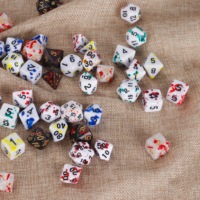 Ensemble de dés personnalisés OEM pour jeux de société, dés promotionnels pour jeux de table, jeux de fête et divertissement