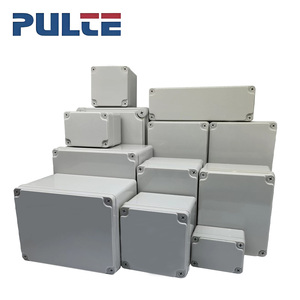 PULTE ABS IP67防水ジャンクションボックス ネオプレンシール カスタムOEM ODM 壁掛けプラスチック電気グレー CE認証 - Product Image 6
