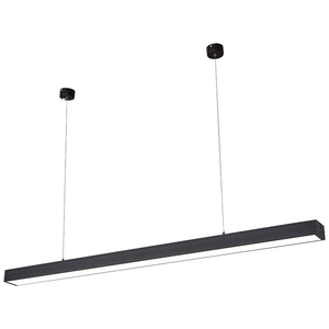 Lumière de bande <span class=keywords><strong>LED</strong></span> moderne supermarchés centres commerciaux restaurants lumières carrées suspendues ligne suspension - Product Image 2