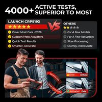 Escáner Automotriz Universal LAUNCH CRP919X BT Crp919xbt Bidireccional de Sistema Completo CANFD DOIP FCA, Herramientas de Diagnóstico Automotriz