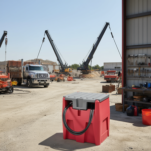 Réservoir de carburant diesel portable de 58 gallons avec pompe de transfert 12V pour usage industriel - Product Image 2