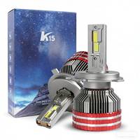 Ampoules de phares LED pour voiture K15 MAX 280W 40000LM H7 H11 9005 9006 9012 H13 9004 9007 H4, ampoules de phares antibrouillard K15, ampoules LED pour voiture