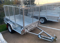 2100mm * 1200mm 750kg Ferme Dump Cargo Utilitaire ATV Remorque Boîte Traier Atv Utilitaire Remorque
