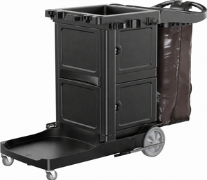 Chariot <span class=keywords><strong>de</strong></span> nettoyage pliable multifonctionnel pour hôtels Chariot d'entretien ménager Fournitures <span class=keywords><strong>de</strong></span> conciergerie en gros - Product Image 1