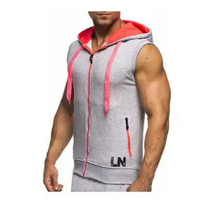 High Quality Odm Fashion Polyester Sports Outdoor Vest No Sleeve Hood Latest Waistcoat Design For Men Heated Vest