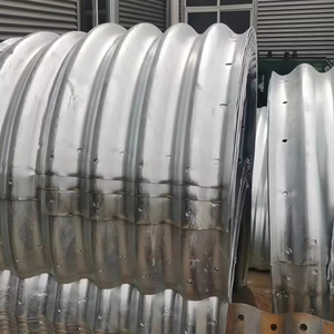 Servicios de Soldadura de Tuberías de Acero Galvanizado Corrugado de Diámetro Igual y Alta Resistencia para Alcantarillas, con Curvado y Corte - Product Image 1