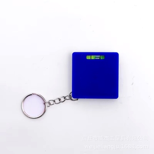 Porte-clés avec ruban à mesurer en acier miniature de 1 <span class=keywords><strong>mètre</strong></span> avec logo <span class=keywords><strong>personnalisé</strong></span> - Règle de poche personnalisée pour cadeaux promotionnels - Product Image 4