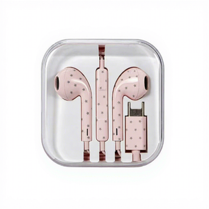 Audífonos Intrauditivos con Cable Personalizados Y25 con Diseño de Puntos, Interfaz Tipo C, Respuesta de Frecuencia de 20-20000Hz para Teléfono Móvil - Product Image 6