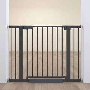 Barriera di sicurezza del bambino modello solido scala porta di plastica barriera per la cucina ringhiera chiusura a bottone per gli animali domestici - Product Image 1