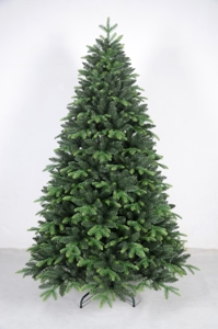 Sapin de Noël artificiel pré-éclairé de haute qualité, en matériaux écologiques floqués, unique, de 5 à 10 pieds, décorations de Noël d'intérieur - Product Image 5