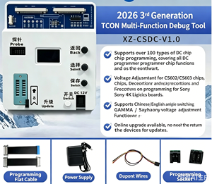 เครื่องมือดีบักอเนกประสงค์ Tcon รุ่นที่สาม XZ-<span class=keywords><strong>CSDC</strong></span>-V1.0รองรับแรงดันไฟฟ้า DC CS602/CS603โปรแกรม VGH vgl/vcom - Product Image 2