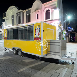 Nouvelle vente de nourriture de rue, remorque alimentaire, poulet rôti, barbecue, traiteur, chariot alimentaire, crêpe, taco, café, camion alimentaire - Product Image 5