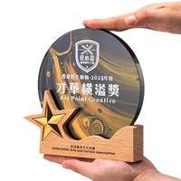 Vente en gros de trophées et médailles de sport Fabricants de souvenirs Design personnalisé Trophée de cristal de verre acrylique