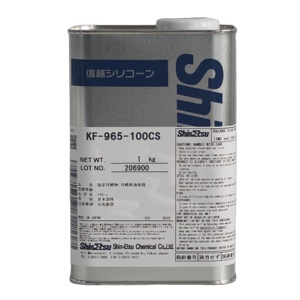 KF-965-100CS stinco Etsu olio di Silicone ad alta temperatura mezzo di riscaldamento 300C agente chimico ausiliario per la muffa che rilascia fuso - Product Image 1