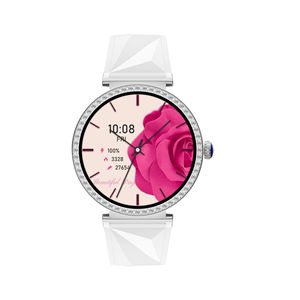 Reloj Inteligente Personalizado S16 Diamond para <span class=keywords><strong>Mujer</strong></span>, Pantalla de 1.27 Pulgadas, Duración de la Batería de 7 a 14 Días, Monitoreo de Salud, Seguimiento de Actividad Física, Mensajes - Product Image 1