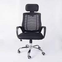 Chaise de bureau ergonomique exécutive moderne en maille confortable, réglable en hauteur, couleurs personnalisables, avec base à roulettes, du fabricant OEM CNR