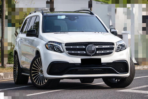 Sourcil de roue de calandre de pare-chocs avant et arrière en plastique modifié pour mercedes-benz Gls450 <span class=keywords><strong>500</strong></span> grand style <span class=keywords><strong>Amg</strong></span> pour kit de carrosserie Gls63 - Product Image 2