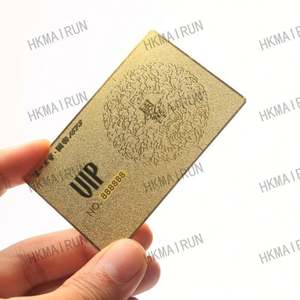 Cheap Price Embossing Premium Metal Printing Product Card - Product Image 6