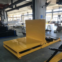 Plateforme élévatrice à ciseaux fixe de 1 à 4 tonnes, table élévatrice hydraulique stationnaire, équipement de chargement pour entrepôt monté en fosse