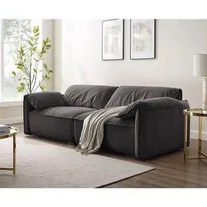 Ensemble de canapés en velours meubles de luxe italien moderne canapé meubles de luxe pour la maison Love Seat canapé chaise salon canapé