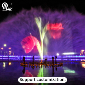 Pantalla de Agua Flotante 3D Multicolor Personalizada para Exteriores 2026, Cortina de Proyección con Láser DMX, Fuente de Agua, WATER CROWN - Product Image 6