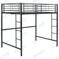 Nouveau Design lit-balançoire Double Queen avec bureau, en acier, robuste et de bonne qualité
