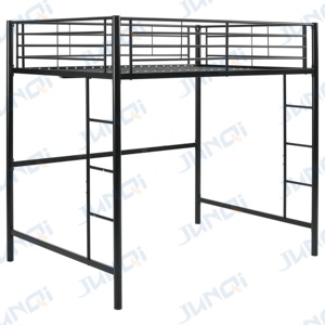 New Design Double Queen Size Good Quality Heavy Duty Steel Metal <strong>Loft</strong> <strong>Bed</strong> Adult Iron <strong>Loft</strong> Bunker <strong>Bed</strong> with Desk - Product Image 3