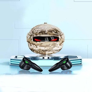 レベル3ヘルメットH03ゲームヘッドホンBt5.3防水ステレオオーディオワイヤレスイヤホンTWSインイヤーLED - Product Image 2