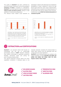 Extracto Herbal de Amaranto Silvestre AmaChol en Polvo, Secado por Pulverización, Grado Alimenticio, Fabricante Italiano, Calidad Premium para Exportación - Product Image 6