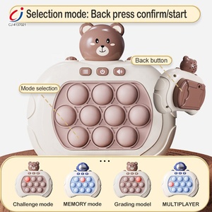 Chengji Quick Push <span class=keywords><strong>Bubble</strong></span> consola de juegos competitiva serie fidget Toy Speed pop Light up Fast Electronic <span class=keywords><strong>Bubble</strong></span> pop <span class=keywords><strong>Puzzle</strong></span> <span class=keywords><strong>Game</strong></span> - Product Image 5