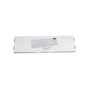 Un nuevo modelo de teclado de chocolate para computadora y juego de mouse inalámbrico USB conectado para computadora de oficina o PC para juegos - Product Image 6