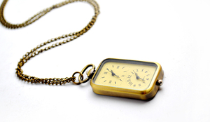 <span class=keywords><strong>Montre</strong></span> <span class=keywords><strong>de</strong></span> <span class=keywords><strong>Poche</strong></span> Carrée avec Chaîne Logo Sublimation Couleur Bronze Ancien Acceptée - Product Image 6
