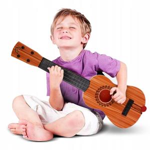 Guitarra de plástico Shantou para niños, <span class=keywords><strong>ukelele</strong></span> de juguete, venta al por mayor, fabricante OEM - Product Image 1