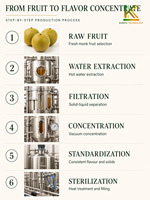 Concentré de jus de fruit du moine sans sucre, zéro calorie, qualité alimentaire naturelle, 65 Brix, 3,5 % de Mogroside V, en gros