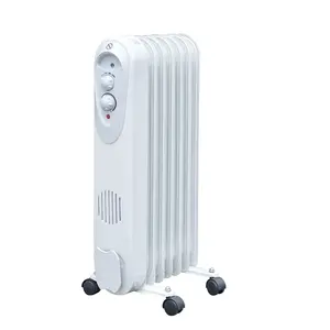 Electric Household Portable Oil Filled Radiator Space Heater Adjustable Thermostat Oil heating