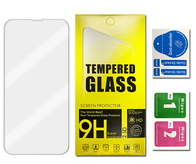 Factory Screen Protectors for Iphone 17 16 15 14 13 12 Anti Drop Hd Mobile Phone Tempered Glass Protective Film 10 in 1 Set