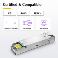 Module Multiplexeur/Démultiplexeur CWDM SFP 1.25G 1270nm 1550nm 1610nm LC UPC Fibre Optique Duplex pour Système de Transmission CWDM
