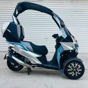 Adiva1 Premium, moto à essence à <span class=keywords><strong>3</strong></span> <span class=keywords><strong>roues</strong></span> refroidie par eau, toit rétractable, <span class=keywords><strong>scooter</strong></span> haut de gamme toutes saisons - Product Image 4