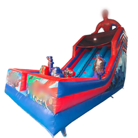 Tobogán Inflable Doble de Último Diseño, Tobogán Inflable Gigante Seco en Venta