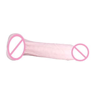 حلقة تكبير وتثخين القضيب قابلة لإعادة الاستخدام، واقي ذكري، غلاف قضيب اهتزازي مجوف - Product Image 1