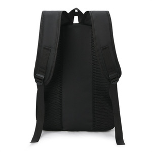 Laptop <b>Backpack</b> 16-Inch Large Capacity Business Travel Unisex Gray Solid Color <b>With</b> Laptop <b>Compartment</b> - Product Image 3