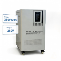 Stabilisateur de tension TNS_40KVA à commande automatique, directement du fabricant, personnalisable pour atelier/usine