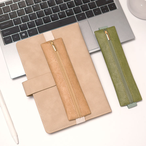 Porte-stylo à bande élastique réglable, portable, à coller sur la pochette de carnet, sac à crayons en papier <span class=keywords><strong>DuPont</strong></span>, cadeau de luxe pour le bureau et l'école - Product Image 1