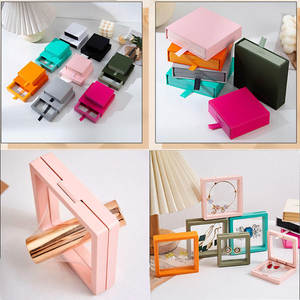 Boîte de présentation de bijoux portable en <span class=keywords><strong>film</strong></span> PE, multi-couleurs et tailles, avec tiroir suspendu, modèle 2026 - Product Image 6