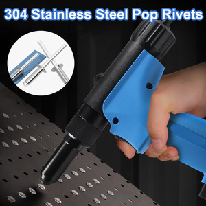 Baiguluo Blind Rivet Set 300pcs Aluminum Shell Iron Rod Round Head Bright Uncoated For Construction Industry - Product Image 5